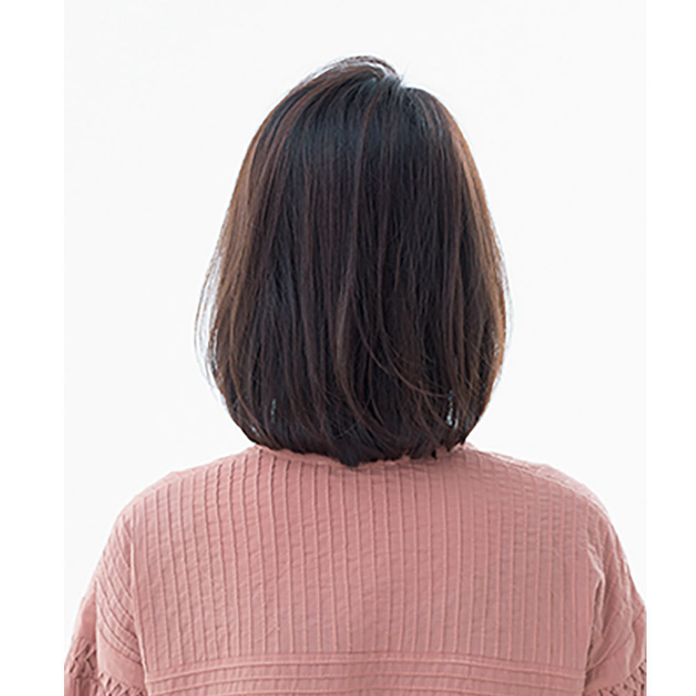 後ろから見た 人気ヘアスタイル3位の髪型