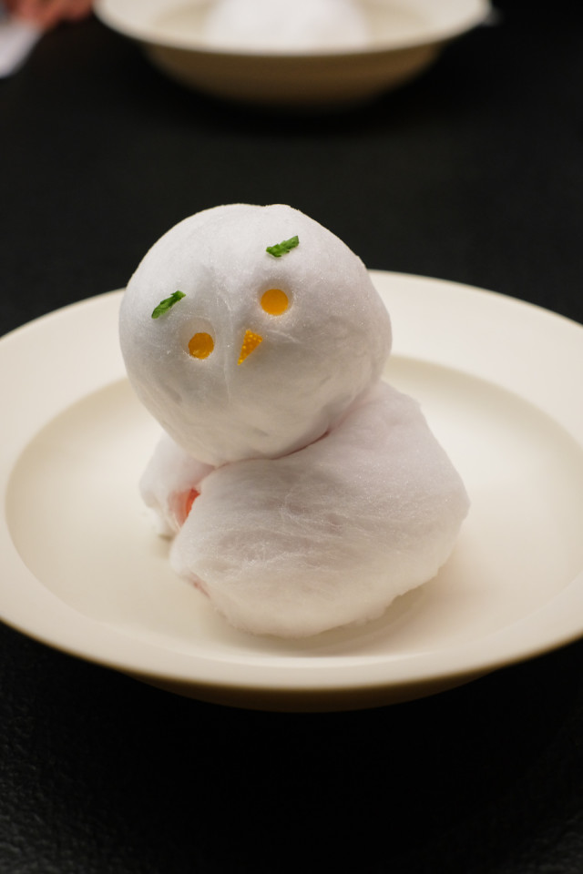 融:可愛らしい雪だるまは・・・