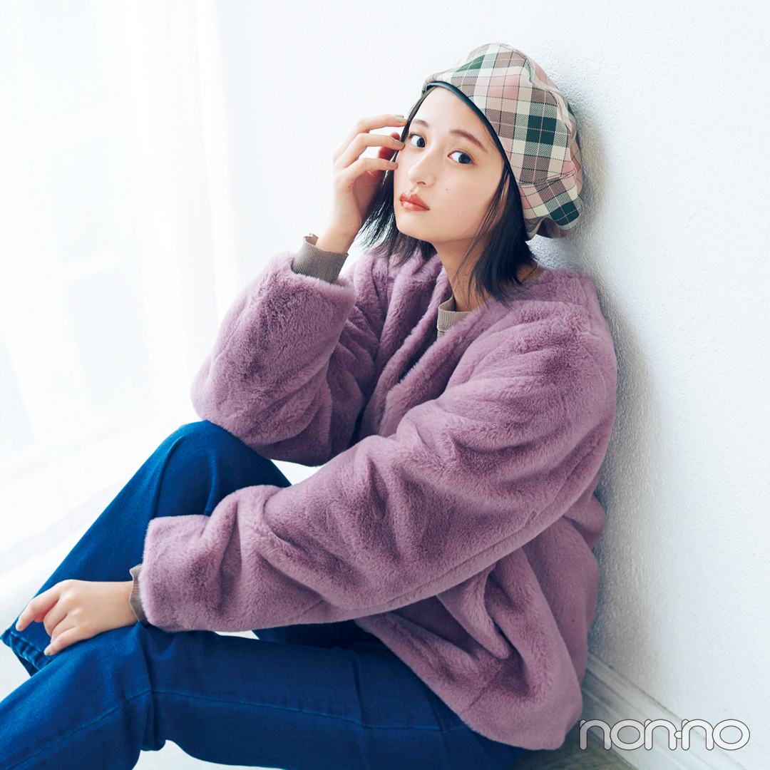 【乃木坂46・4期生×ふゆこもの vol.1】遠藤さくら×チェック柄_1_4