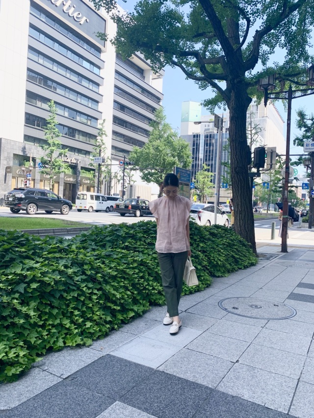 見た目も涼しげ麻素材_1_1