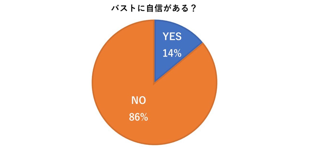 バストに自信がある?