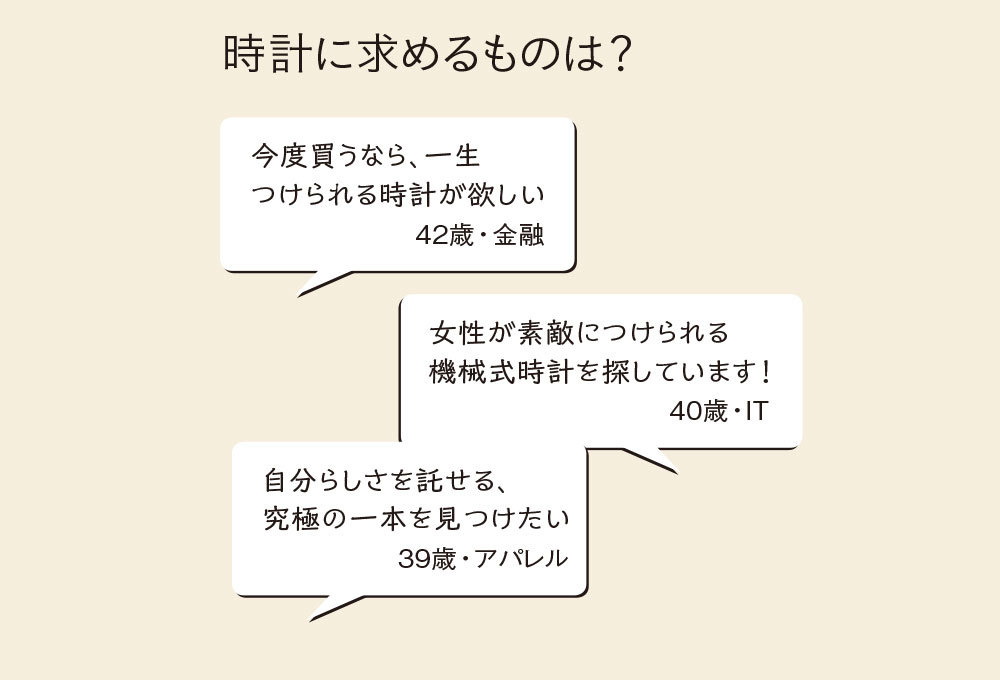 “男性目線”で選ぶ一生モノの時計選び5