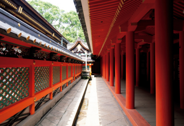 京都の皇室ゆかりの社寺 石清水八幡宮の社殿