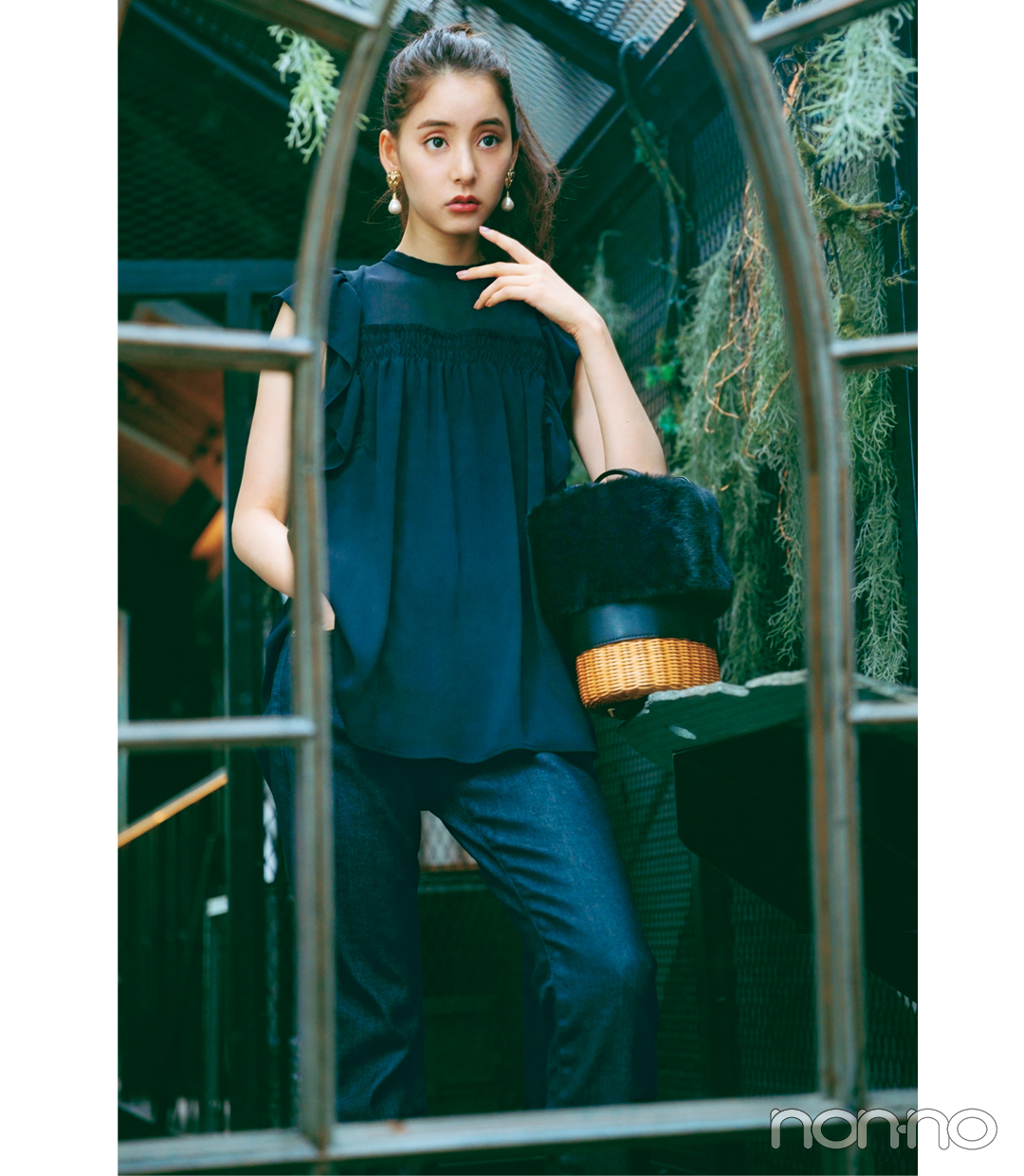 新木優子×新しいこと始まる秋服。「シアー素材は秋も継続!」_1_3