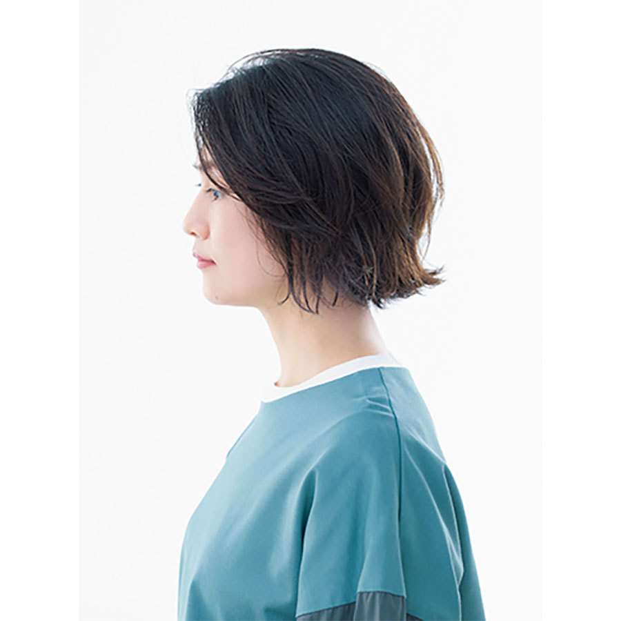 横から見た人気ボブヘアスタイル4位の髪型