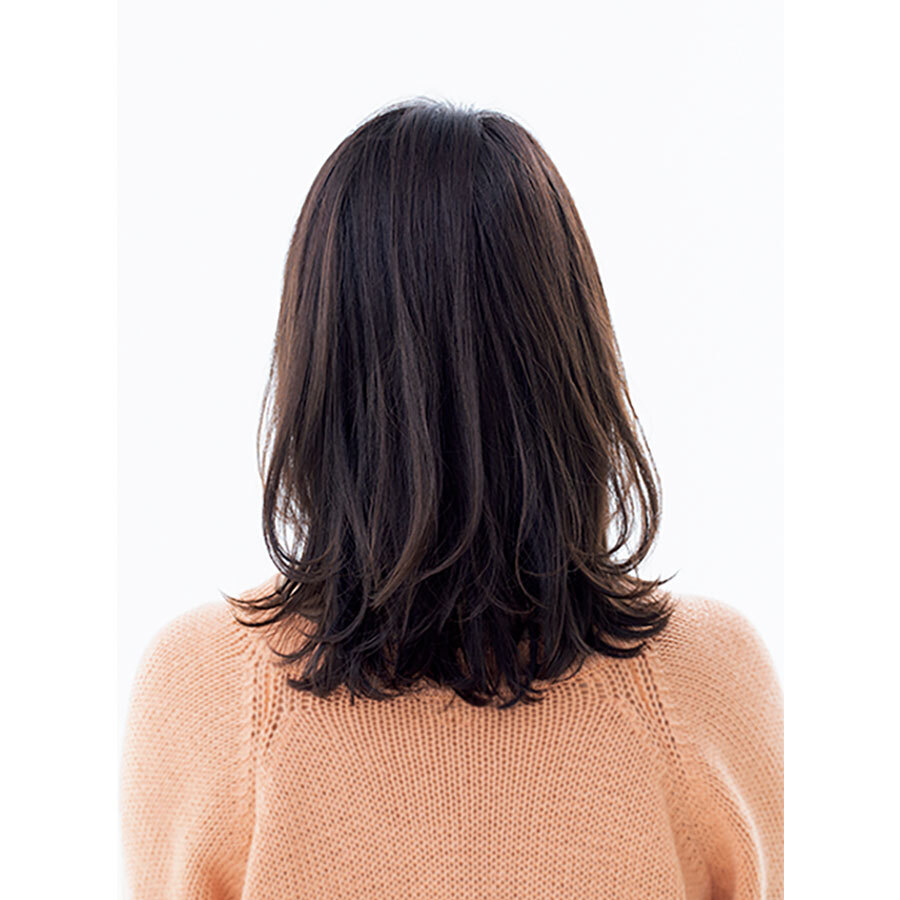 後ろから見た40代に似合う髪型ヘアスタイル人気ランキング3位