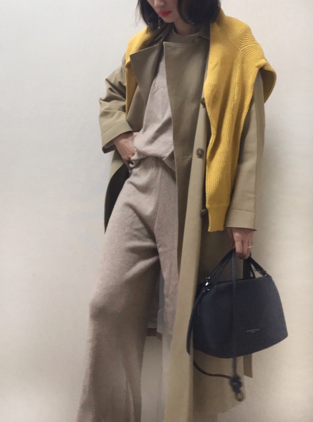 注目カラー!ベージュのセットアップは○○をプラスすればカッコいい!_1_3
