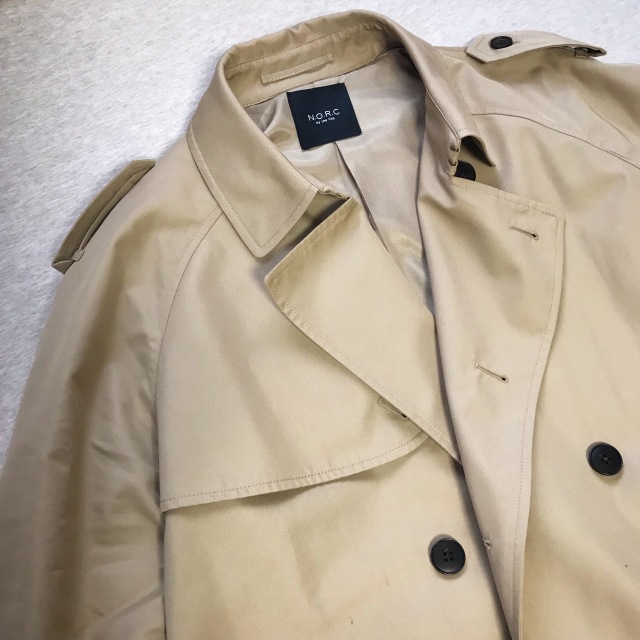 トレンチコートを更新。挑戦するのは話題のブランド「N.O.R.C」のMen'sサイズ!_1_3