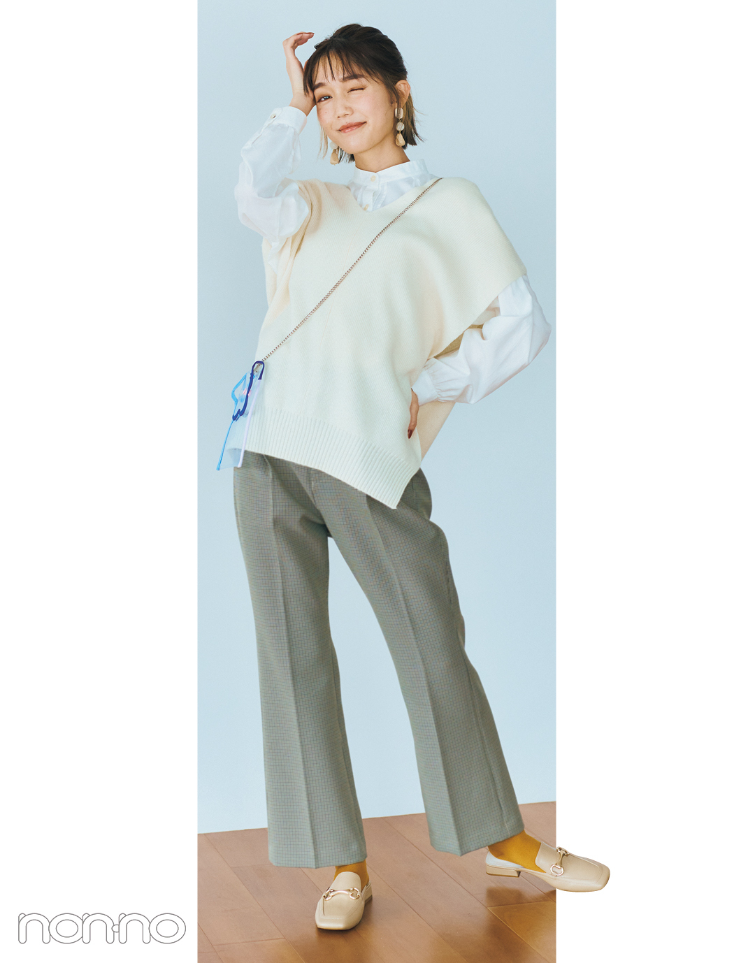 松川菜々花のはきたい靴から考える、本日のコーデ。モデルカット3−5