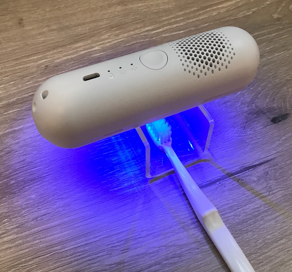 歯ブラシを除菌 UVC LED