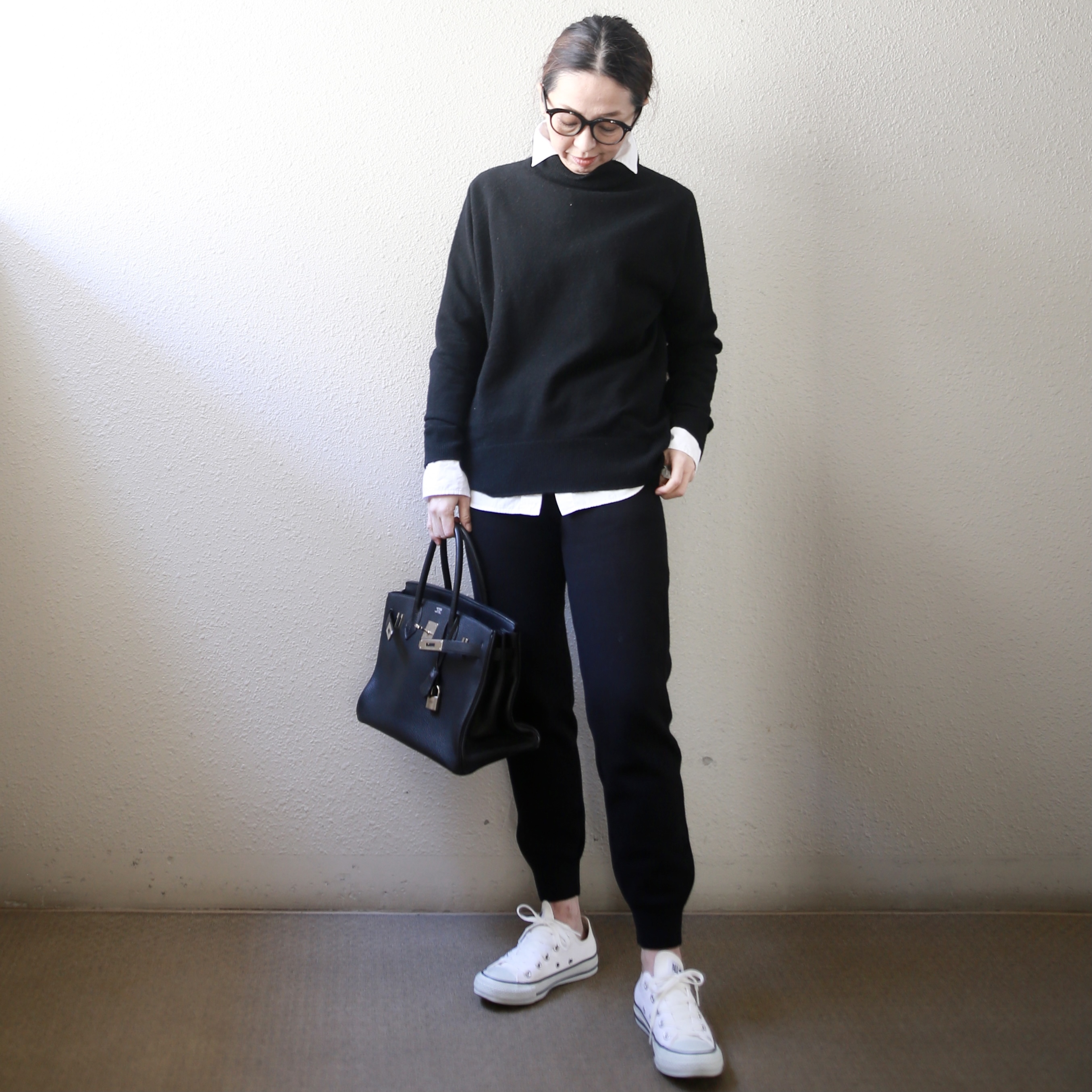 小柄コーデ ジョガーパンツ ZARA