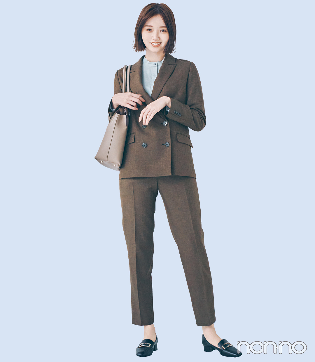 江野沢愛美の社会人御用達ブランドLISTの【アンカーウーマン】コーデ3-2