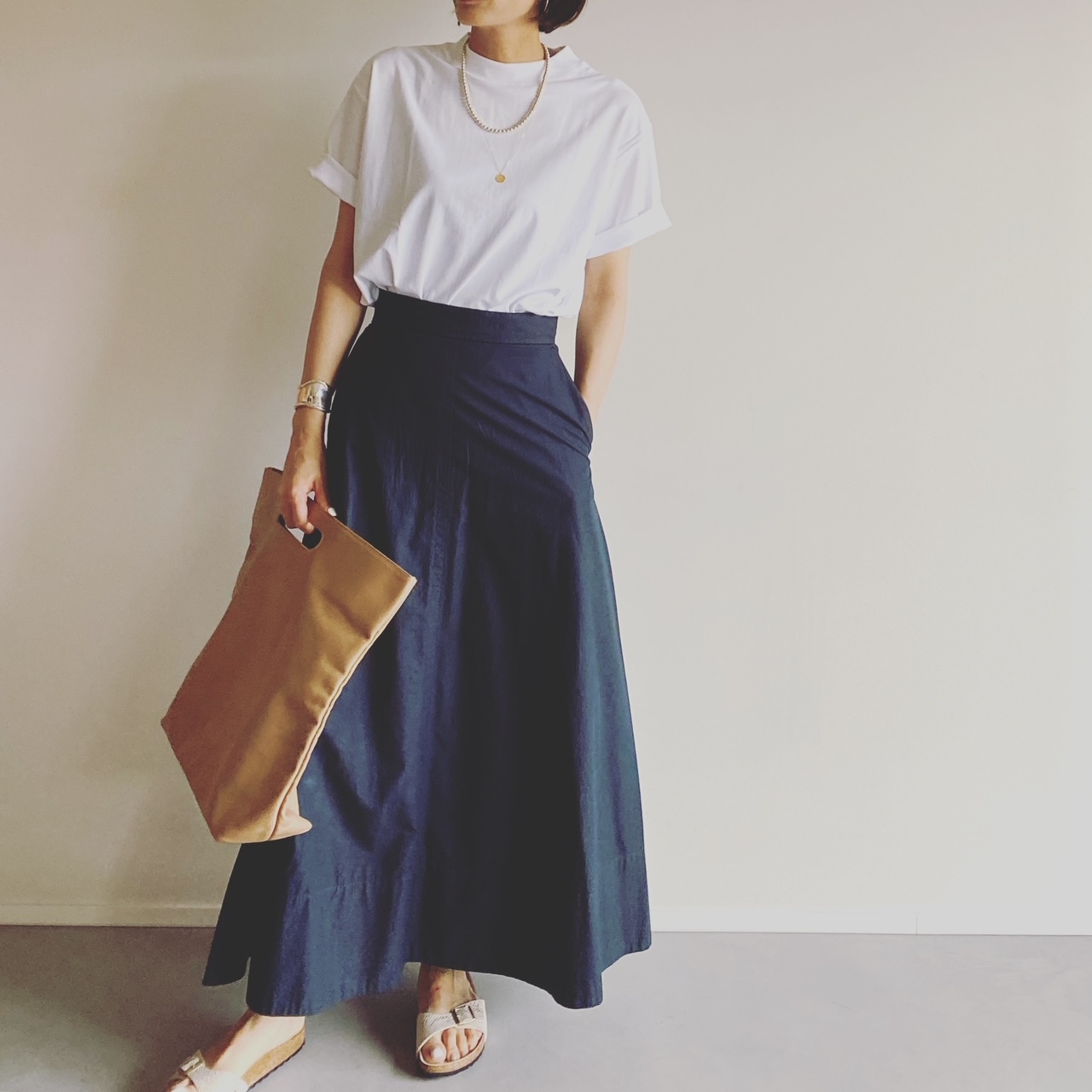 坪田あさみさんコーデ