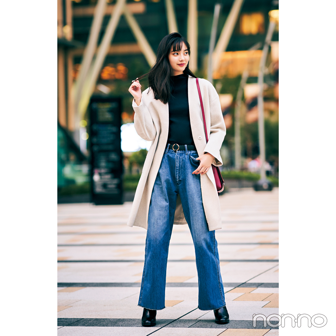 新川優愛の冬私服♡ 彼&家族と初詣出に行くときはあったかわいく!_1_3