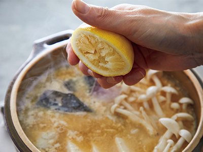 もろもろ食感が楽しい! タラときのこのレモン豆乳鍋【絶品鍋レシピ28days】_1_2