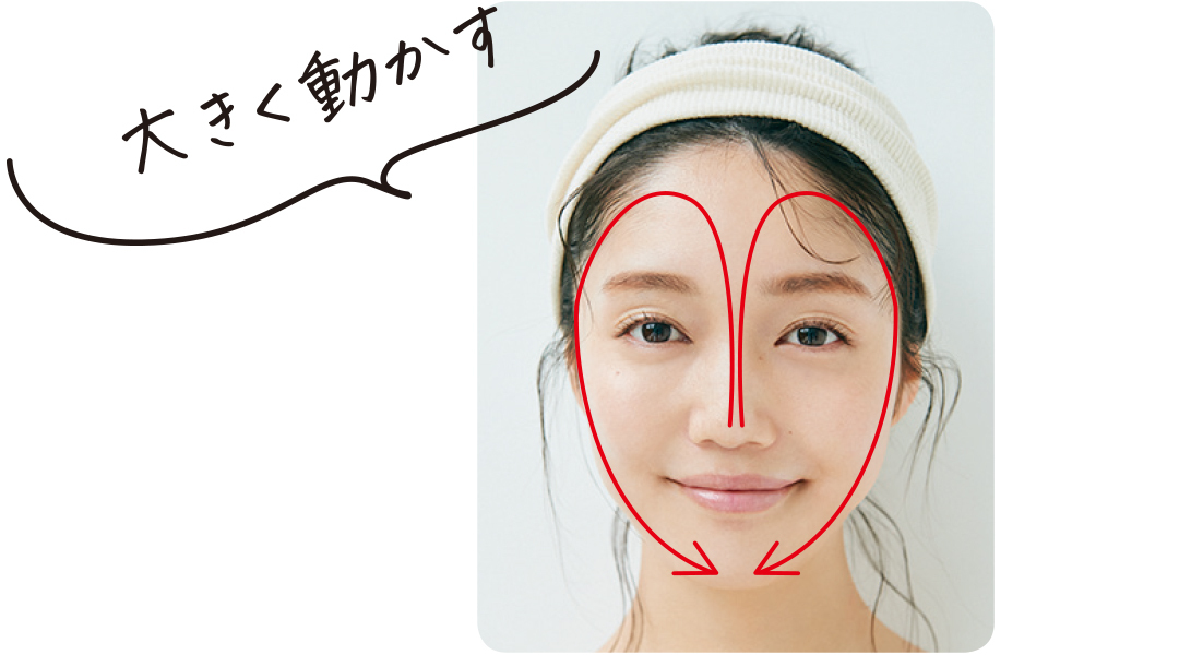 全体の汚れをくまなくオフ