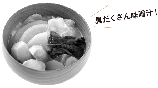 味噌+食物繊維が最強