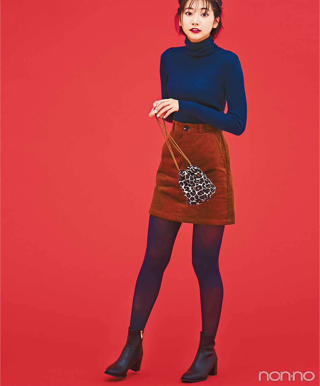 上品配色で着こなす 大人のシンプルミニコーデ 毎日コーデ Non No Web ファッション 美容 モデル情報を毎日お届け