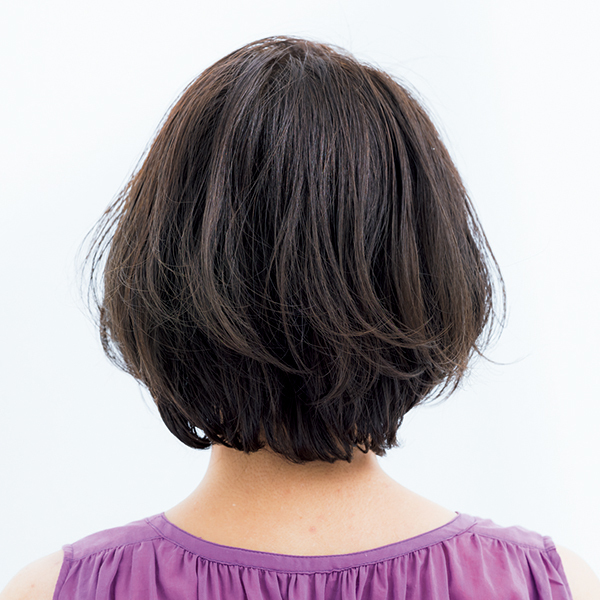 ひし形フォルムで自然とリフトアップ 柔らか雰囲気ボブヘア 50代髪型 ヘアスタイル Web Eclat 50代女性のためのファッション ビューティ ライフスタイル最新情報