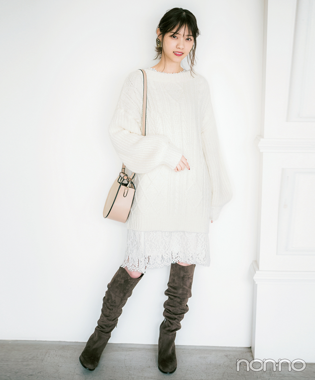 西野七瀬の冬コーデ まとめ Non No Web ファッション 美容 モデル情報を毎日お届け