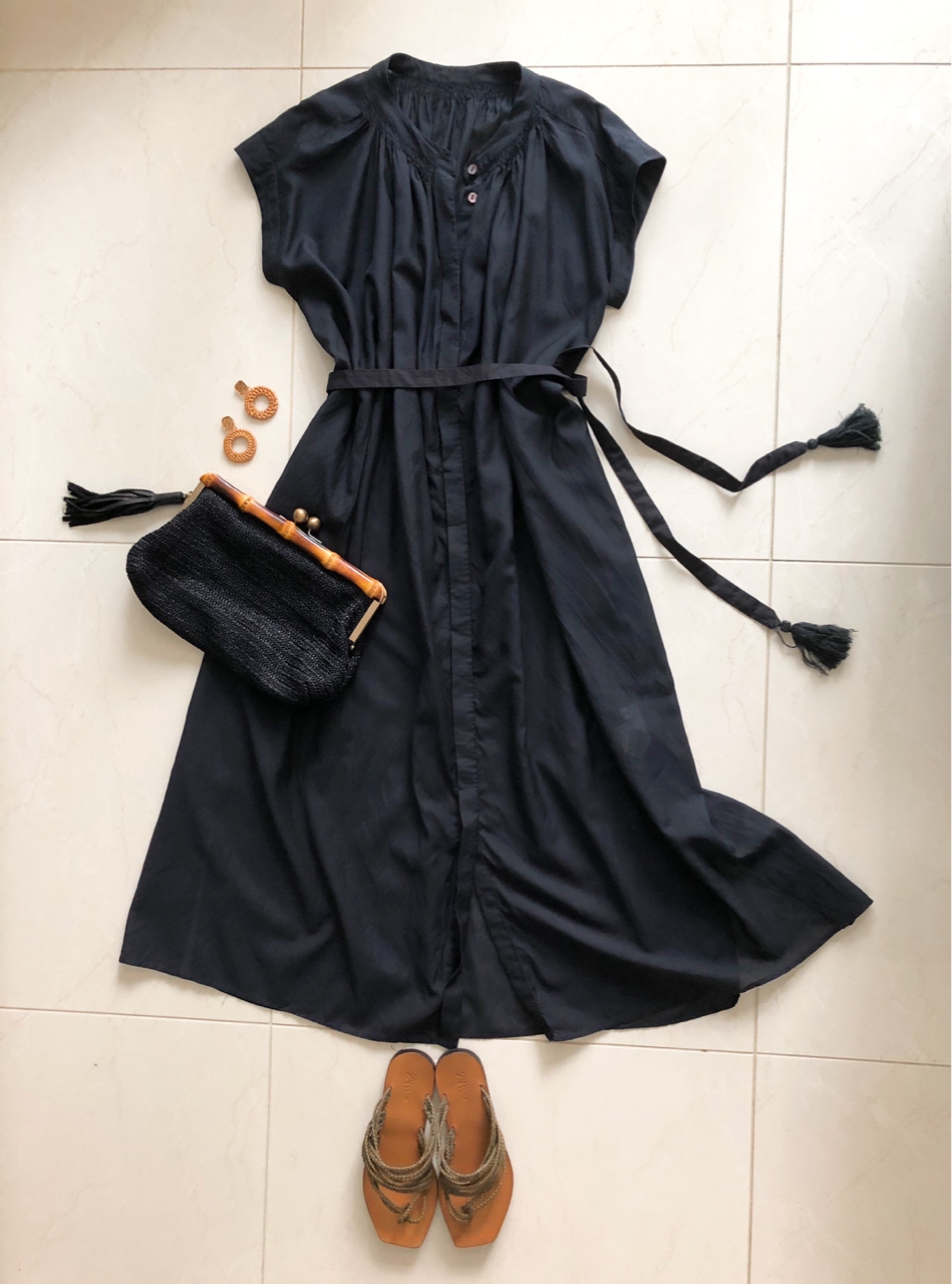 JOINT WORKSのシアーワンピコーデ
