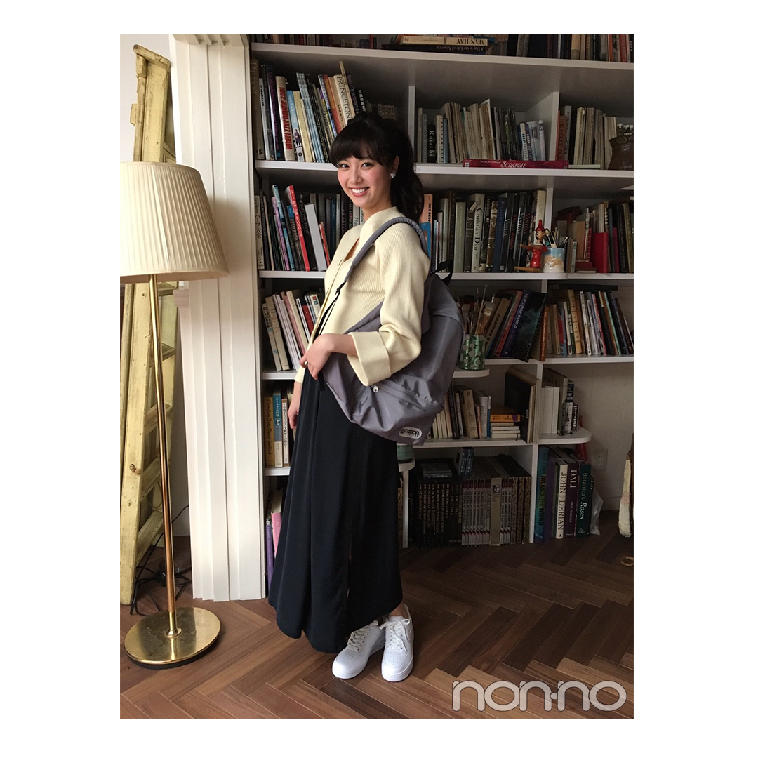 新川優愛のスポーティ小物使いをお手本にしたい!【毎日コーデ】_1_1
