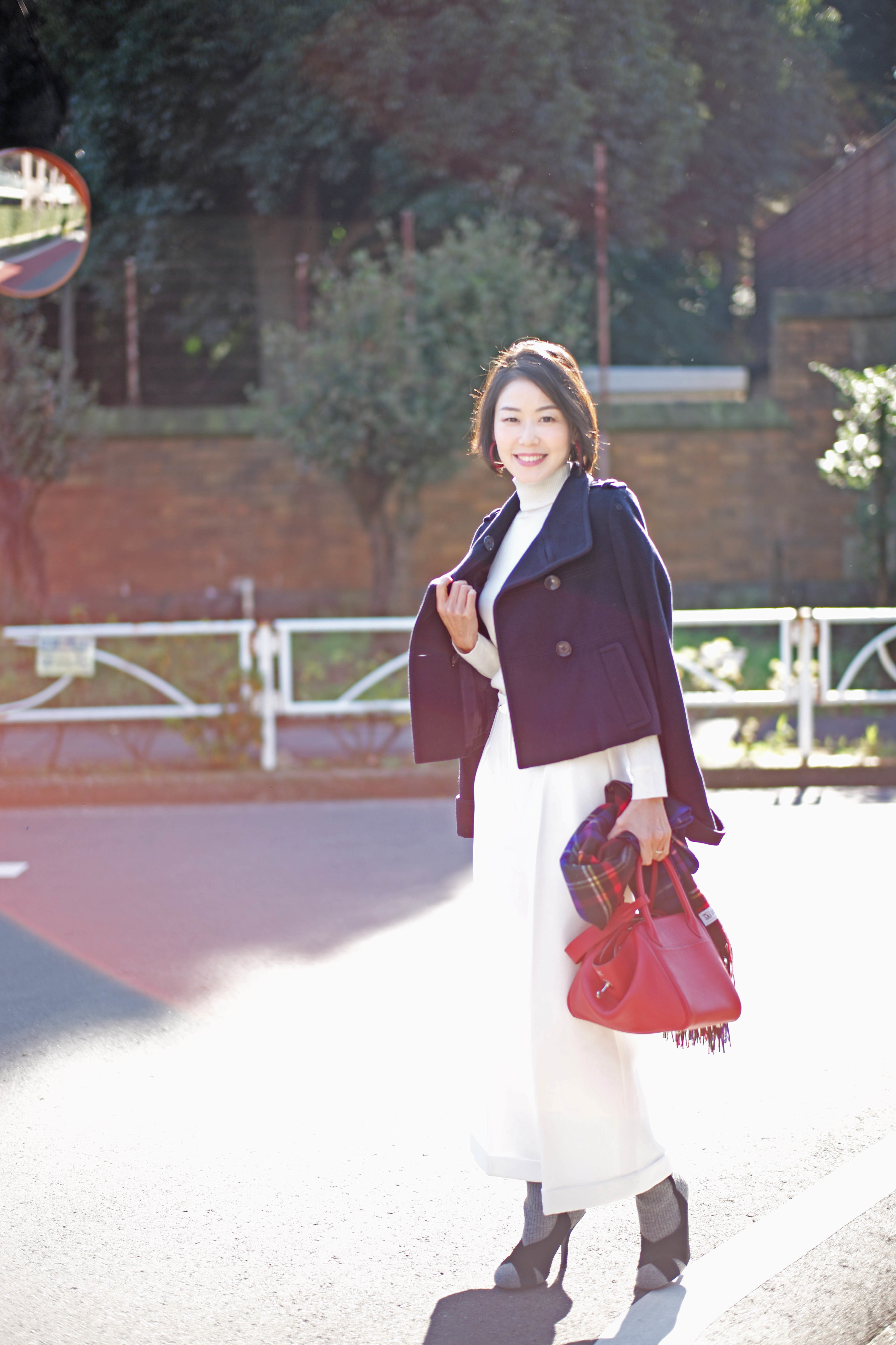 ウインターホワイト カッコいい白 ファッション誌marisol マリソル Online 40代をもっとキレイに 女っぷり上々