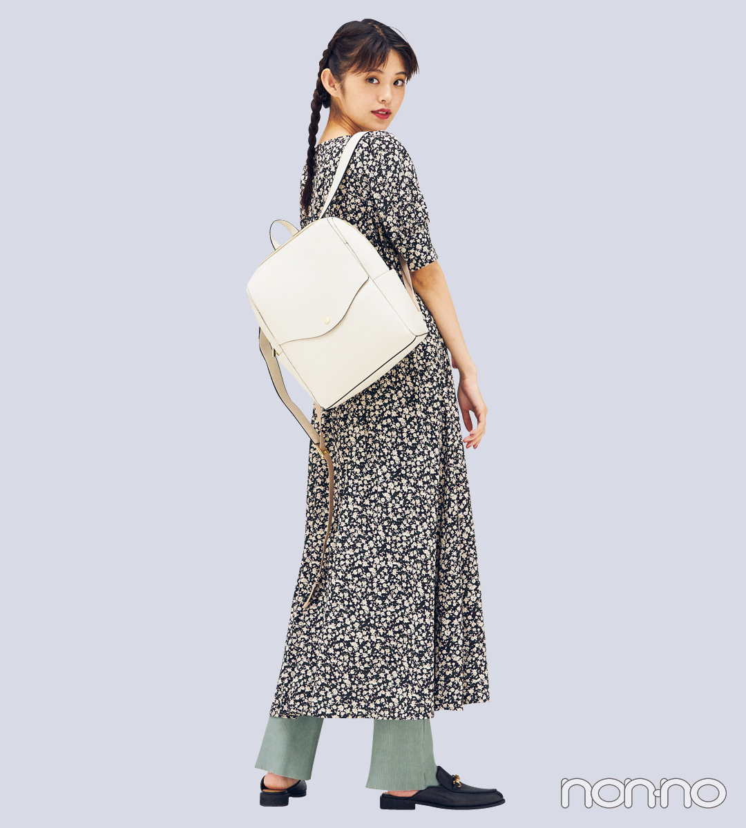 甘フェミニン派が毎日モテる「きれいめ白リュック」まとめ!_1_4