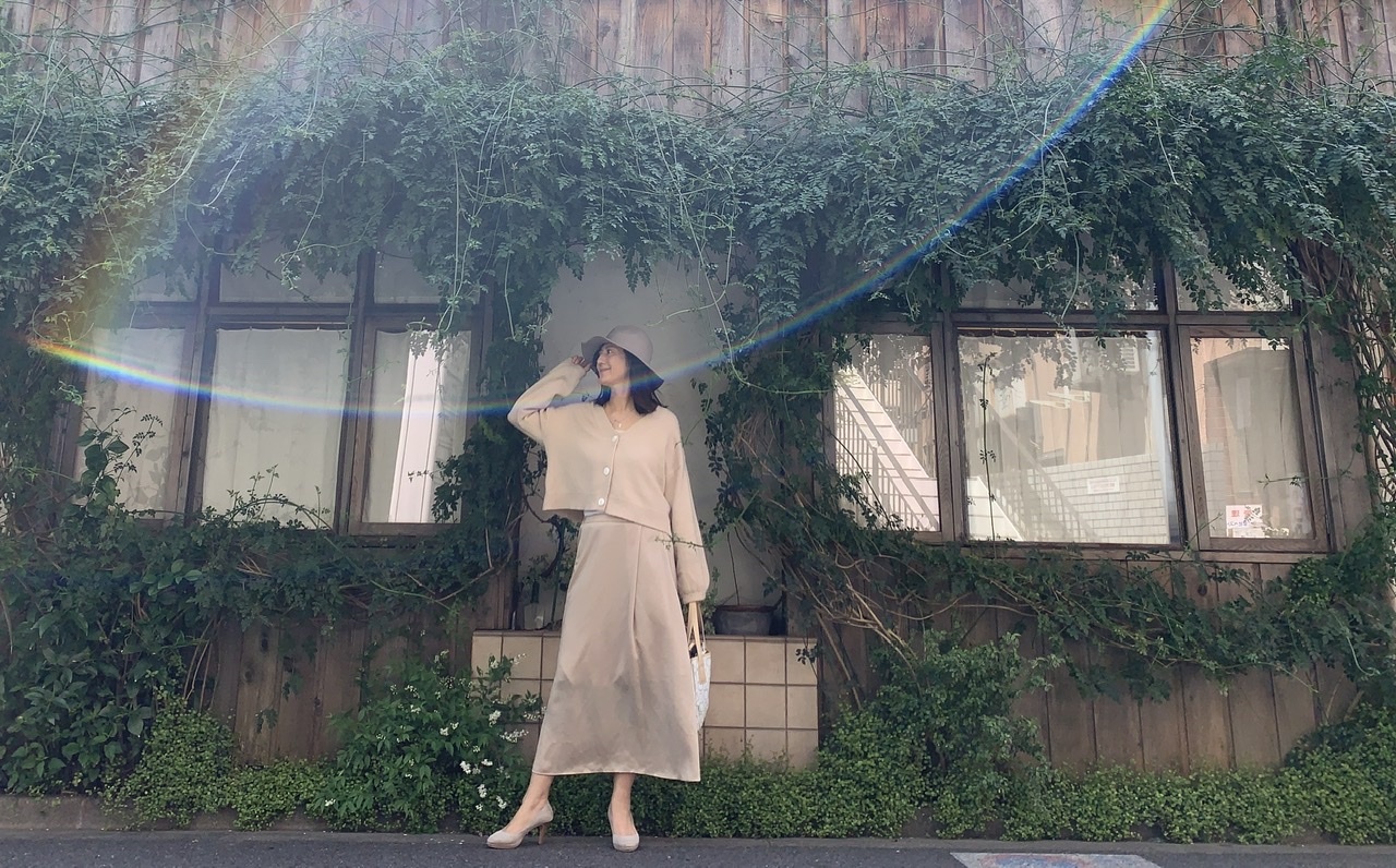 ベージュコーデで 春の湘南へ 華組 山口りえのブログ 華組ブログ Web Eclat