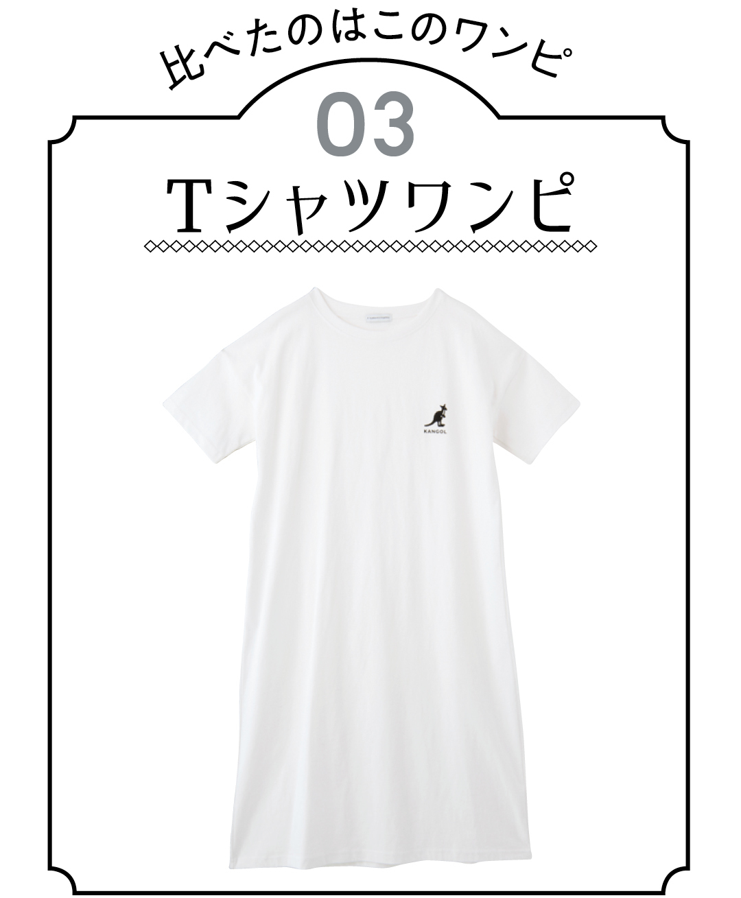 白のTシャツワンピース、身長差10cmで似合うコーデはこんなに変わる!【日向坂46】_1_2