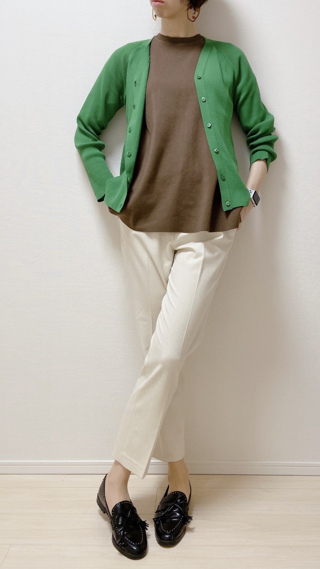 春色カーデ着まわし 着まわし力のあるカーディガンの選び方 40代のスタイルアップコーデ 4 ファッション誌marisol マリソル Online 40代をもっとキレイに 女っぷり上々