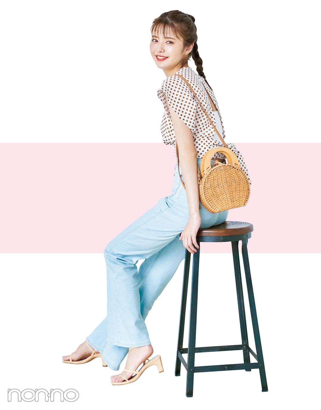 鈴木ゆうかの夏私服1週間コーデday5
