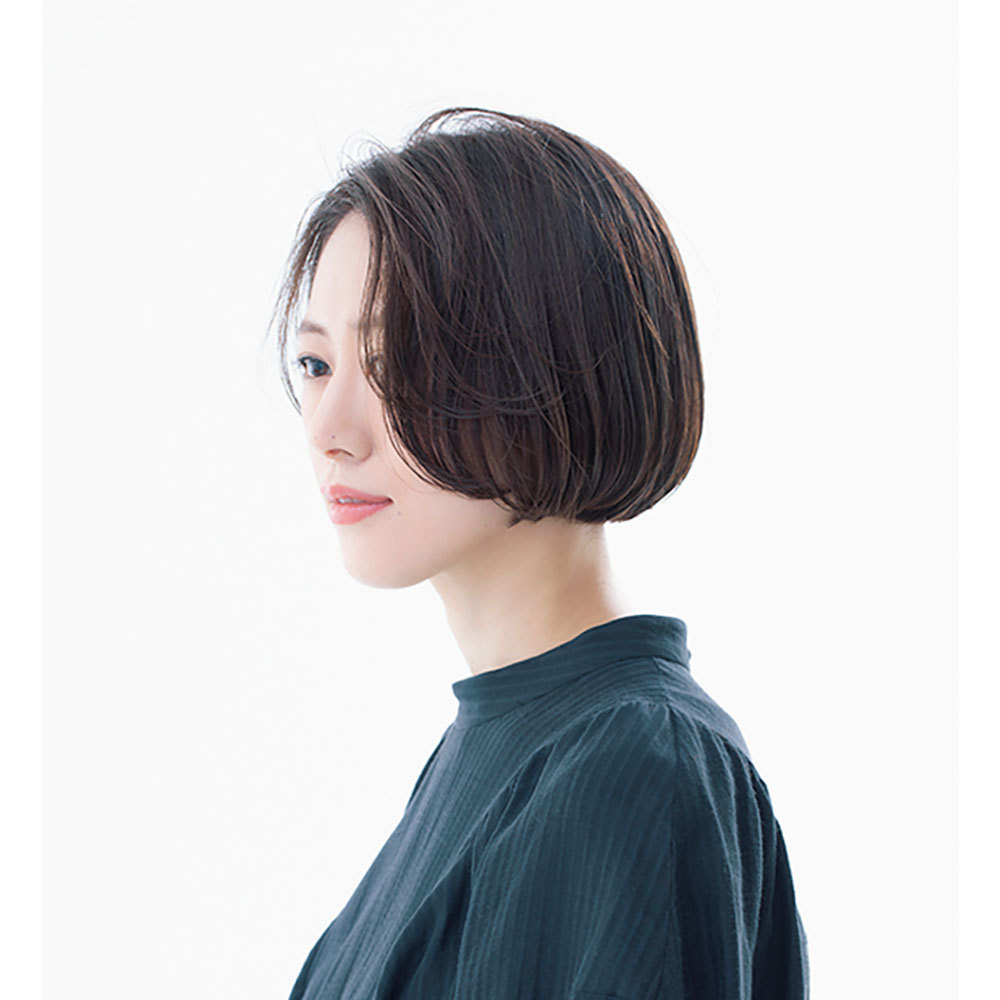 横から見た 人気ヘアスタイル7位の髪型