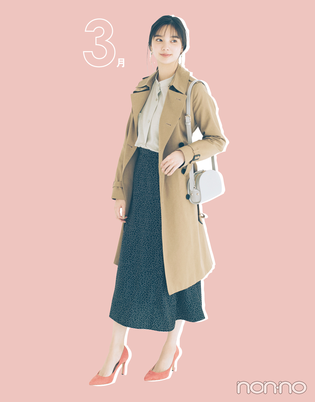 バンドカラーのシャツが新鮮&3か月着回せるを実証★【正義の春服】_1_7