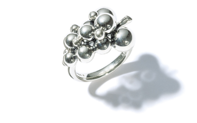 【真夏のクールジュエリー】GEORG JENSEN ムーンライトグレープ リング