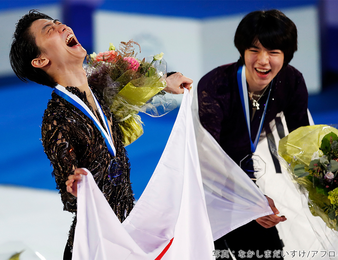 羽生結弦(はにゅうゆづる)× JunHwan Cha(ジュンファン・チャ)