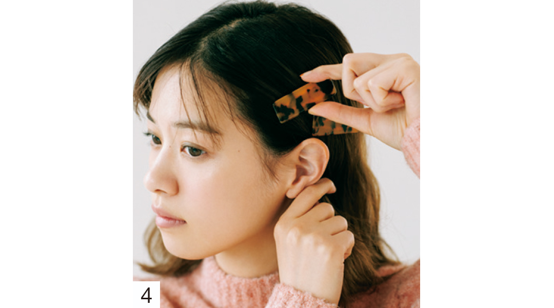 横顔美人になれるバレッタヘアアレ♡【ヘアでニュアンスを盛る】_1_9
