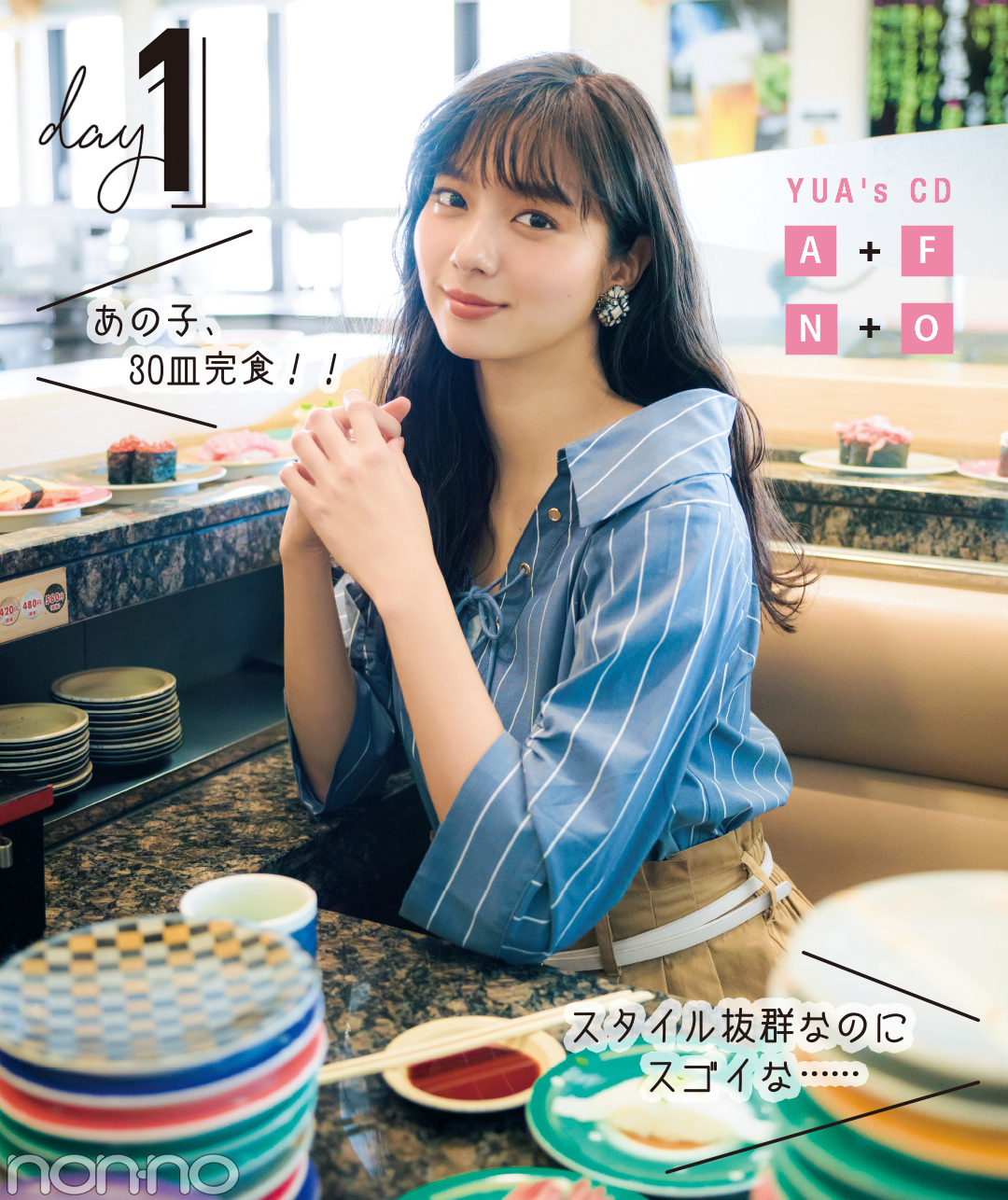 くいしんぼう優愛の♡ 薄着の夏でも、毎日スタイルアップ着回しday1~day5_1_2