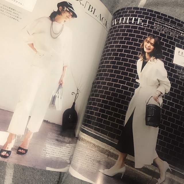 5月号でもBlack&White特集しています!やはり可愛い♡
