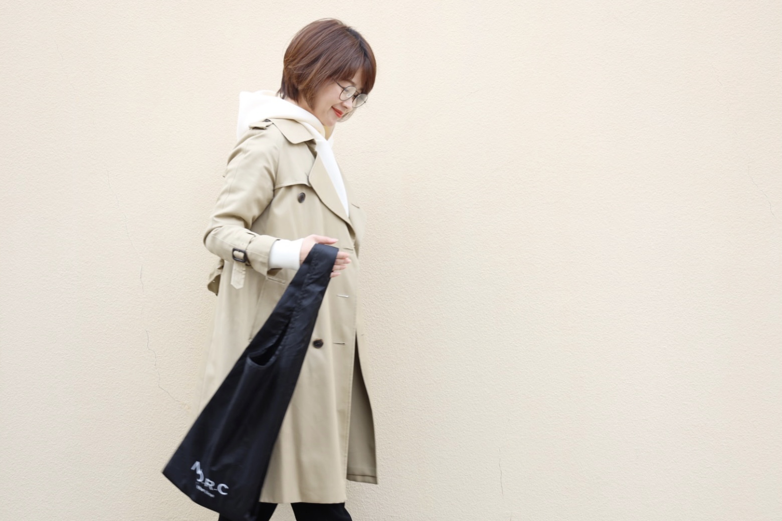 毎日のお買い物に重宝な「N.O.R.C×エクラ」黒ショッパーBAG ♪_1_4