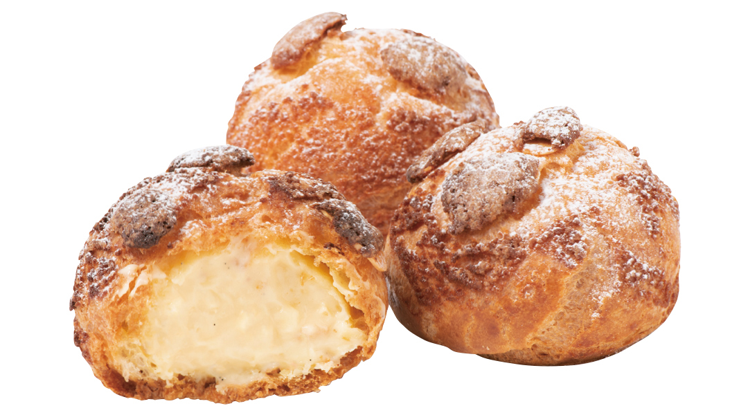 サクフワ食感な生地がたまらないEqualのシュークリーム