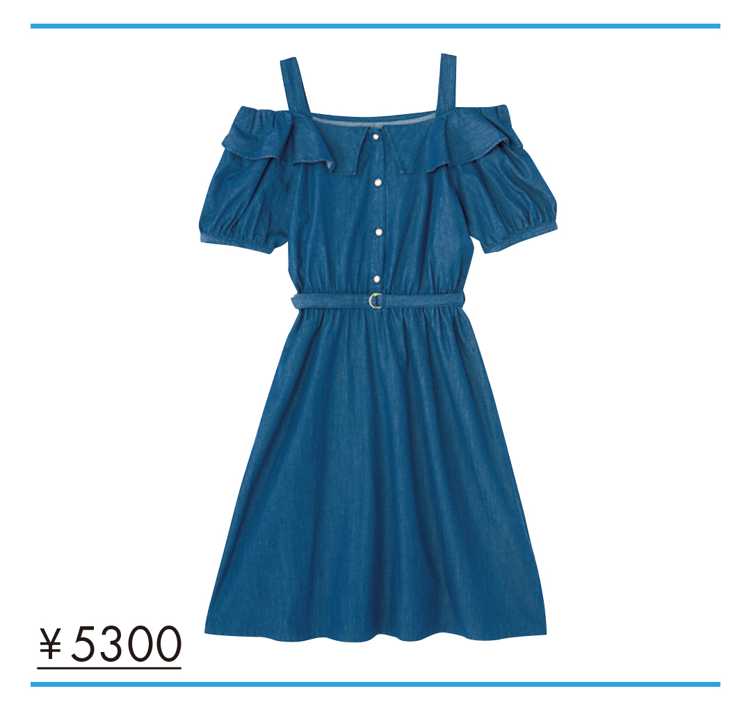 夏の買い足し、コスパ最高のデニムワンピを1枚★友菜の着回しがお手本!_1_6