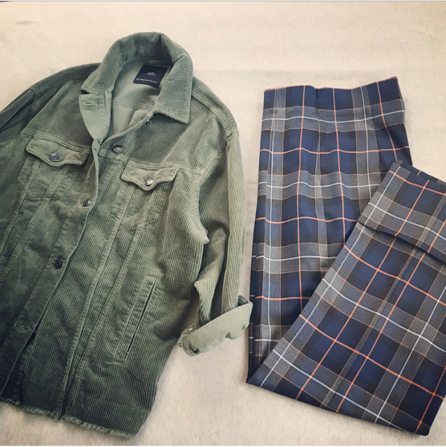 気になる秋服はZARAにあり。今シーズンは「コーデュロイ」と「チェック」に注目です!_1_2