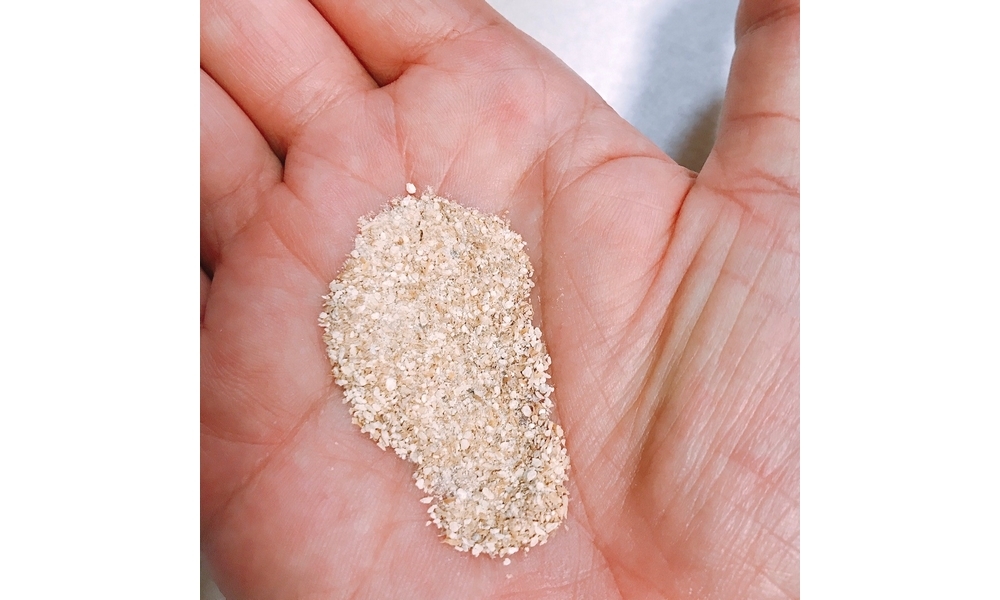 みんなでみらいをのクレンジングは穀物そのまま!