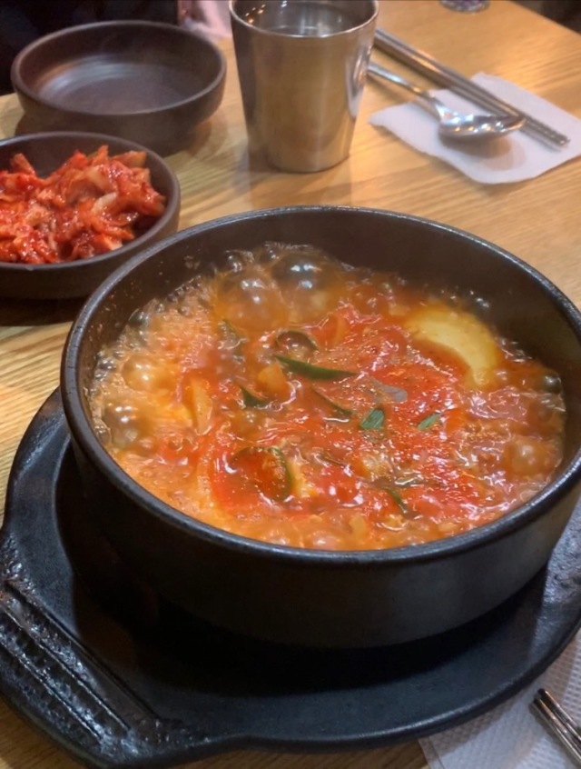 キムチチゲ 韓国料理 ソウル