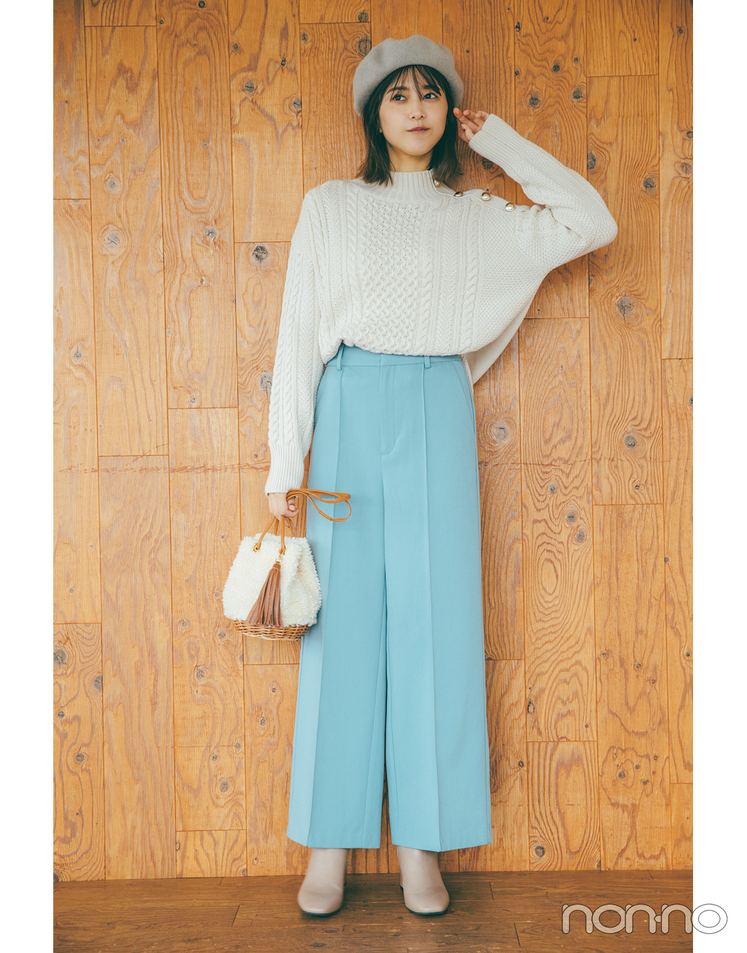【ユニクロ&GU】大ブームのフェイクレザーもこのお値段♡ GUの指名買いボトムス_1_3