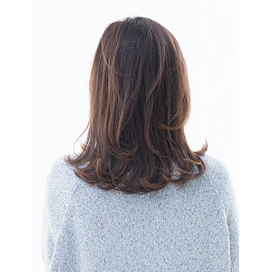 後ろから見た 人気ヘアスタイル5位の髪型