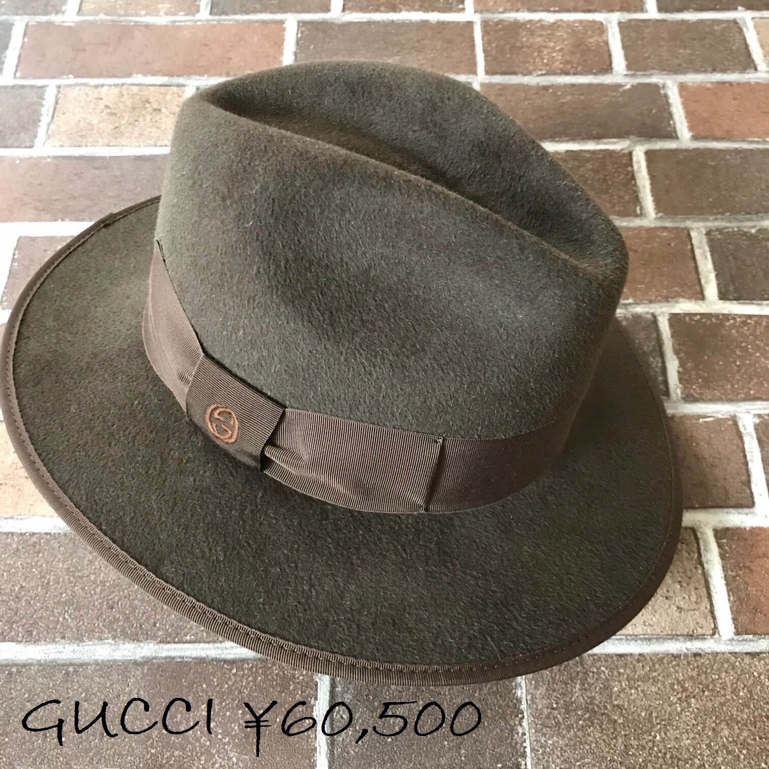 GUCCI 中折れハット
