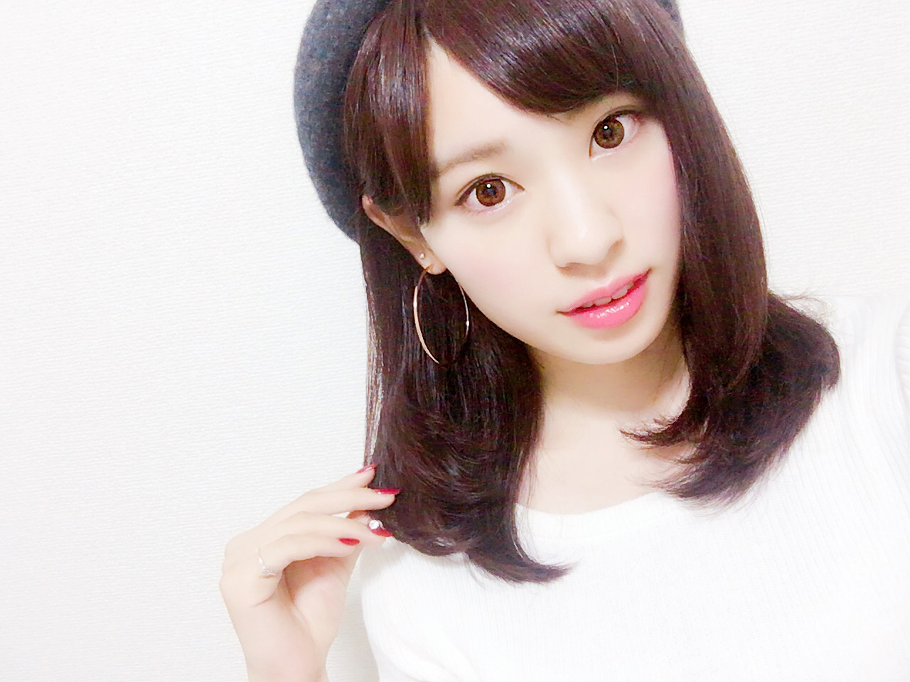 黒髪女子必見 透明感抜群カラー Non No Web ファッション 美容 モデル情報を毎日お届け