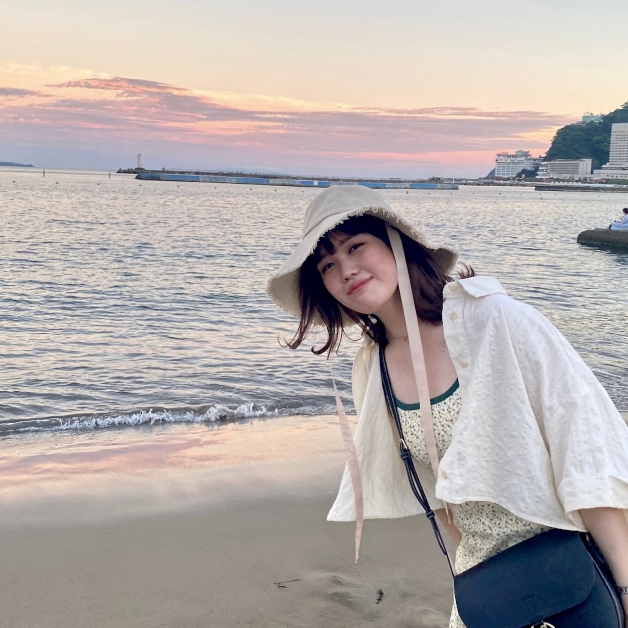 海フォト お洒落に夏の思い出記録 Non No Web ファッション 美容 モデル情報を毎日お届け